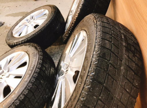 ホンダスタッドレスタイヤ&ホイールセット溝アリ 激安出品
