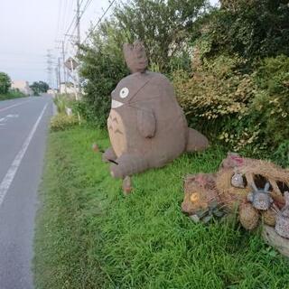 原寸大の大トトロの展示