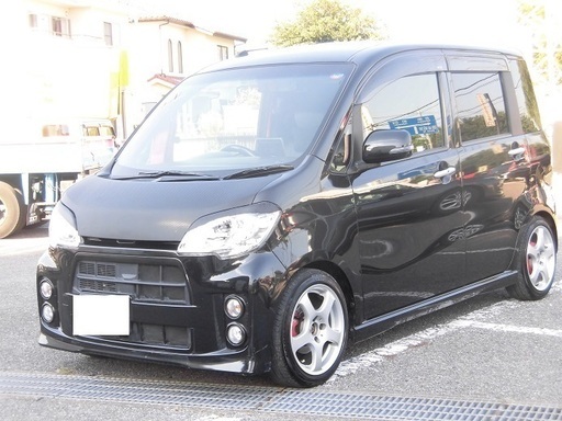 H26タントエグゼカスタムGサブウーハー社外マフラーローダウン