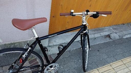 美品☆WEEKEND BIKES 700cクロスバイク アルミ/7speed/ブラック