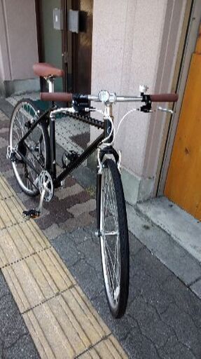 美品☆WEEKEND BIKES 700cクロスバイク アルミ/7speed/ブラック