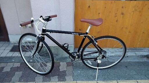 美品☆WEEKEND BIKES 700cクロスバイク アルミ/7speed/ブラック