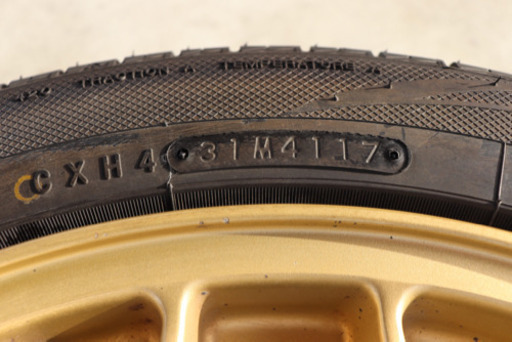 スバル純正STI/BBS鍛造205/50R17ほぼ新品　タイヤホイールセット4本◆鍛造17X7JJ◆スバルSTI純正BBS/RG345