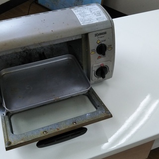 【無料！】グレー・中古トースター　象印　ET-NE35の画像