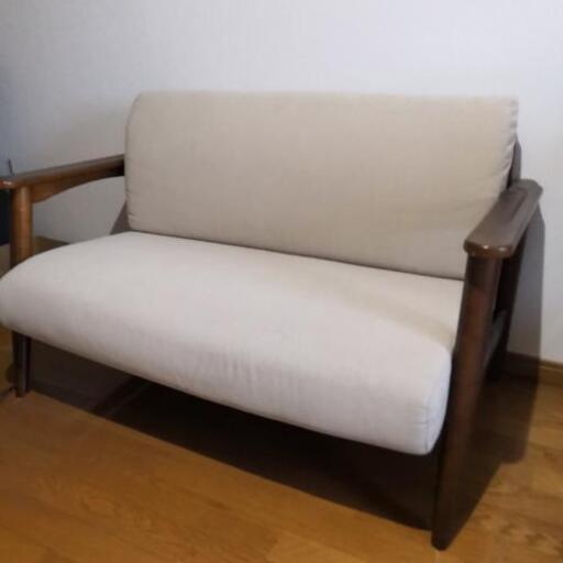 譲り先決まりましたemo ソファ　2シーター　クッション未使用　福知山