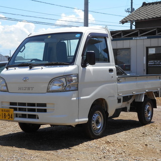 上物　平成24年 ハイゼットトラック　F5速　エアコン　パワステ　切替4WD　検2年10月 新潟　軽トラの画像