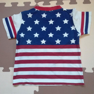 キッズ ワイシャツ ティシャツ スボン 90-100cmセットの画像