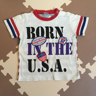 キッズ ワイシャツ ティシャツ スボン 90-100cmセットの画像