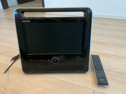 持ち運び可能 DVD再生も可能なテレビ リモコンつき