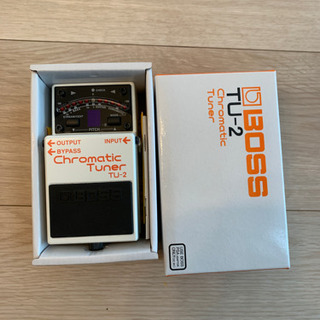 BOSS クロマチックチューナー ギター用 未使用 29800円相当