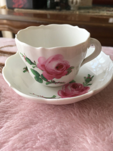 マイセン  デミタス コーヒーカップ&ソーサー