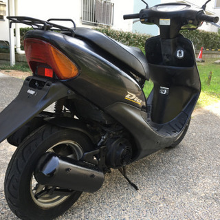 お取引中　ホンダ　ライブDIO　ブラック　 日曜日限定 良く走ります　普通　シャッターキー　原付　バイクの画像