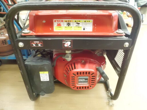 【引取限定 戸畑本店】ワキタ　発電機　中古品　ＨＰＧ-2500-6