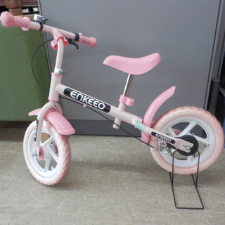 10歳- 車・バイク・自転車 enkeeo バランスバイク ピンク 3-6歳