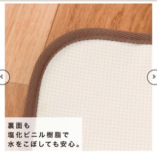 ◎[中古] 木目調ラグ・2m×2mの画像