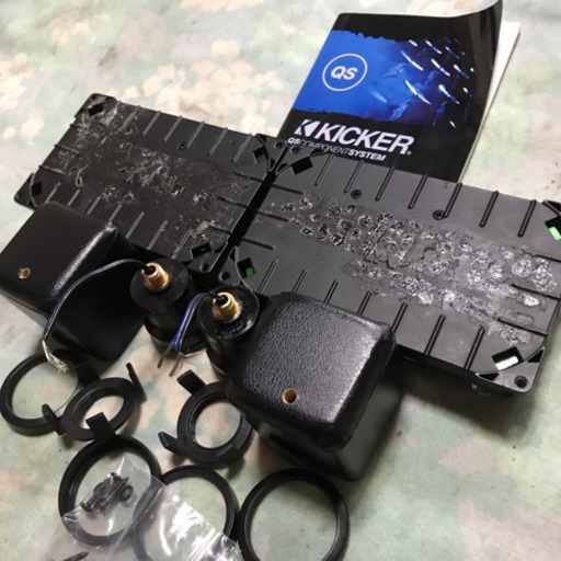 KICKER QS65.2 コンポーネント スピーカー オーディオ