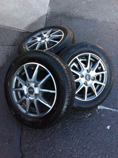 軽自動車用タイヤアルミホイール4本セット！！