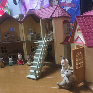 シルバニアファミリー  あかりの灯る大きな家の画像