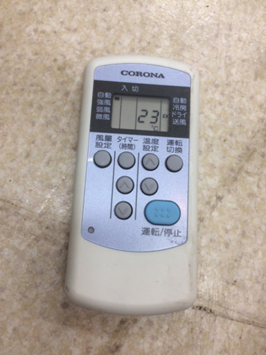 高年式2018年☆コロナ★冷房専用2.2kwルームエアコン