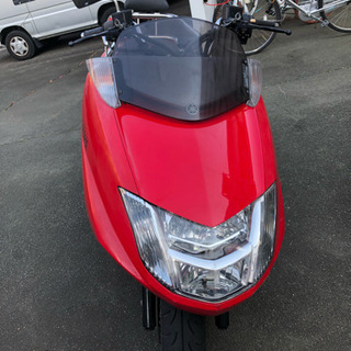 バイク・ビッグスクーター】ヤマハ マグザム 赤 自賠責有 ETC有 スマホ