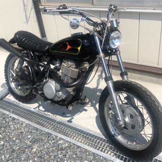 sr400 ビンテージ モトクロス カスタム vmx チョッパー ボバー 予備検査付き 車検セット付き 動画ありの画像
