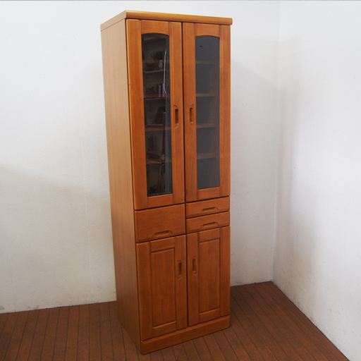 【未使用品】幅60cmタイプ 食器棚 キッチンボード (FA59)