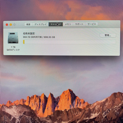 Apple iMac21.5-inch,Mid 2011  希少OS Lion 10.7 【管理番号GP0Z0DH】