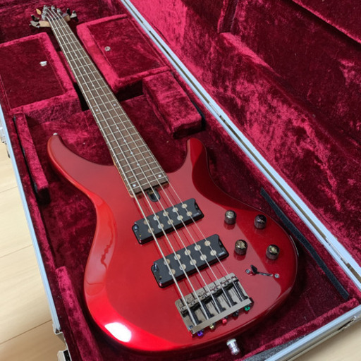 美品ヤマハYAMAHA5弦ベースTRBX-305純正ソフトケース付き