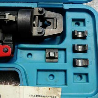 油圧式圧着機9H-60　電工工具の画像