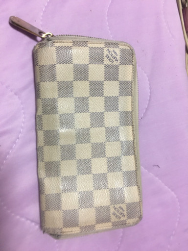 値下げしました‼️ルイウ゛ィトン アズール ラウンド長財布