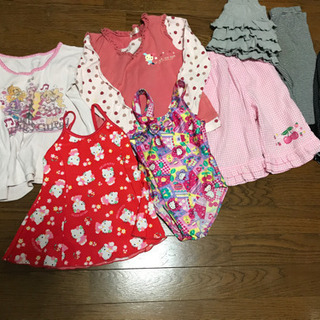 「お取引中」女児 水着 パンツ トップスなど おまとめ8点 120