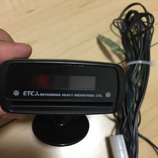 普通車登録 動作確認済み。アンテナ一体型 ETC 売約済の画像