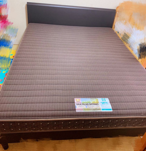 【本日取りに来られる方限定】フランスベッド ダブルベッド