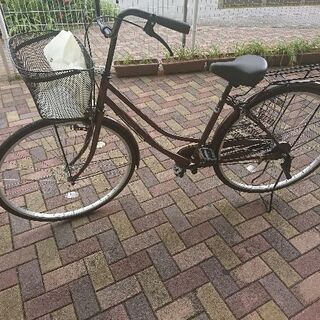 【沖縄】27インチ 自転車 ママチャリ 