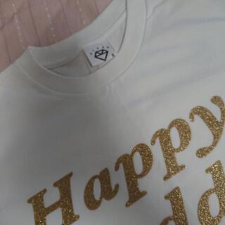 祝福Tシャツハッピーウェディングの画像