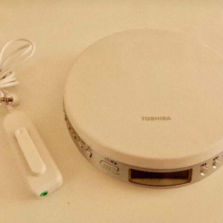 東芝 スピードコントロール付ポータブルCDプレーヤー