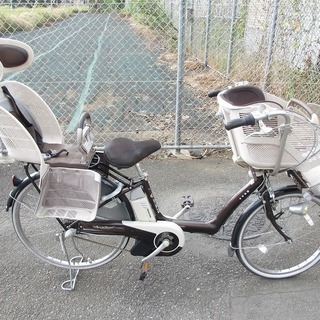 取引完了】ブリジストン アンジェリーノ 3人乗り 3段ギア電動アシスト付き