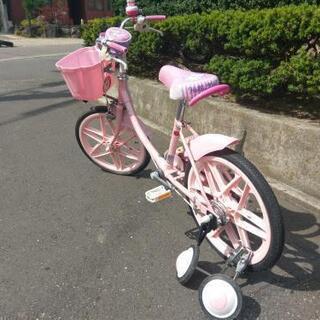 ブリジストン　キティちゃんサイクル18インチ ブリジストン キティちゃんサイクル18インチ