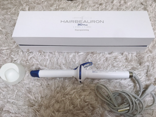 2025年6月購入　箱付HAIRBEAURON 3D Plus 34mm ☆良品☆ HAIRBEAURON 3D Plus ストレートアイロン ヘアビューロン 3D