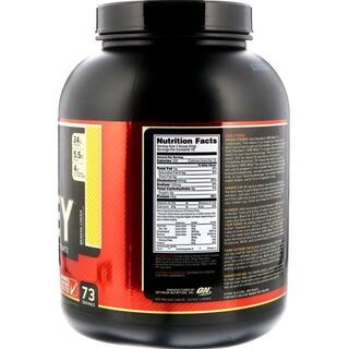 オプティマムニュートリション プロテイン 大容量！100% ホエイ・ゴールドスタンダード、バナナクリーム (2.27 kg)の画像