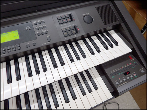 YAMAHA/ヤマハ エレクトーン PL-57 ダブル鍵盤 専用椅子付き