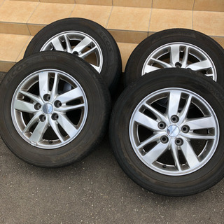 【4本セット】195/65R15 タイヤホイールセット ヨコハマ ECOS 日産 