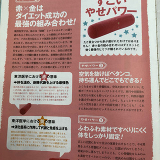 骨盤枕付きダイエット本の画像