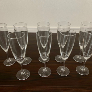シャンパングラス 9個セット 165ml 