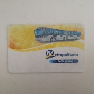 ペルー: リマ: バス乗車カード: METROPOLITANO: メトロポリターノの画像