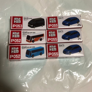 【値下げしました】ポケットトミカ6台セット