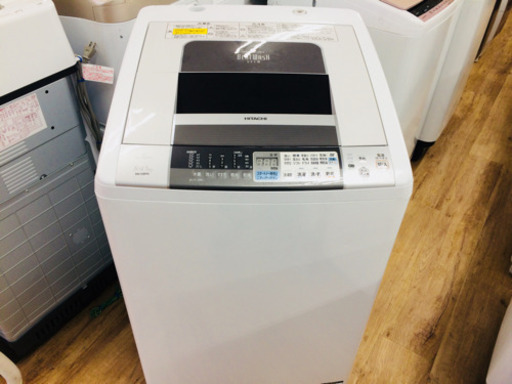安心の６ヶ月返金保証！HITACHI(ヒタチ)の縦型洗濯乾燥機です。