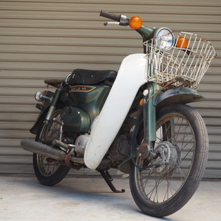 希少 ホンダ スーパー カブ 50 1979年 昭和54年 C50KZ C50 純正 ノーマル HONDA Super cub 50 センターチョーク 部品取車 鍵付 書無 栃木の画像