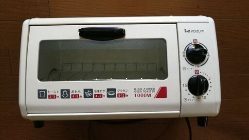 オープントースター　コイズミ　KOS-1010