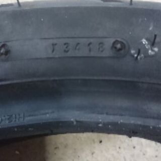 中古タイヤセット 90‐80‐17・130‐70‐17タイヤ     の画像